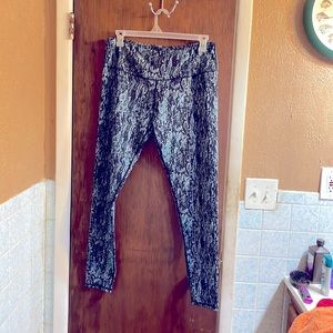 Womens Lg active, high-rise ankle leggings